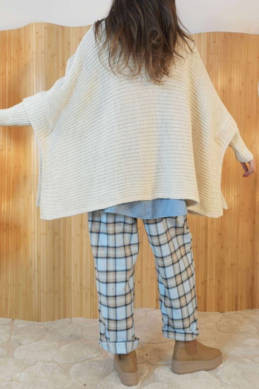 Traitor Blanket Knit Stone /8=